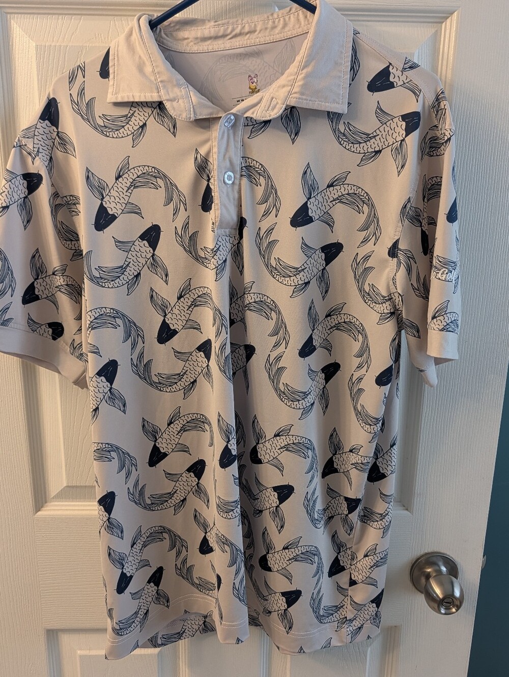 Men’s Rolo Golf Koi Fish Polo